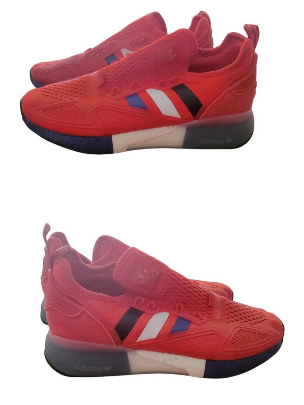 Adidas ZX 2K Boost Paris Sneakers in red - Picture 2 of 11